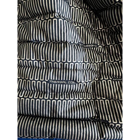 Columbia Men's Thermal Coil Hooded Jacket Coat Blue Medium - Picture 5 of 6